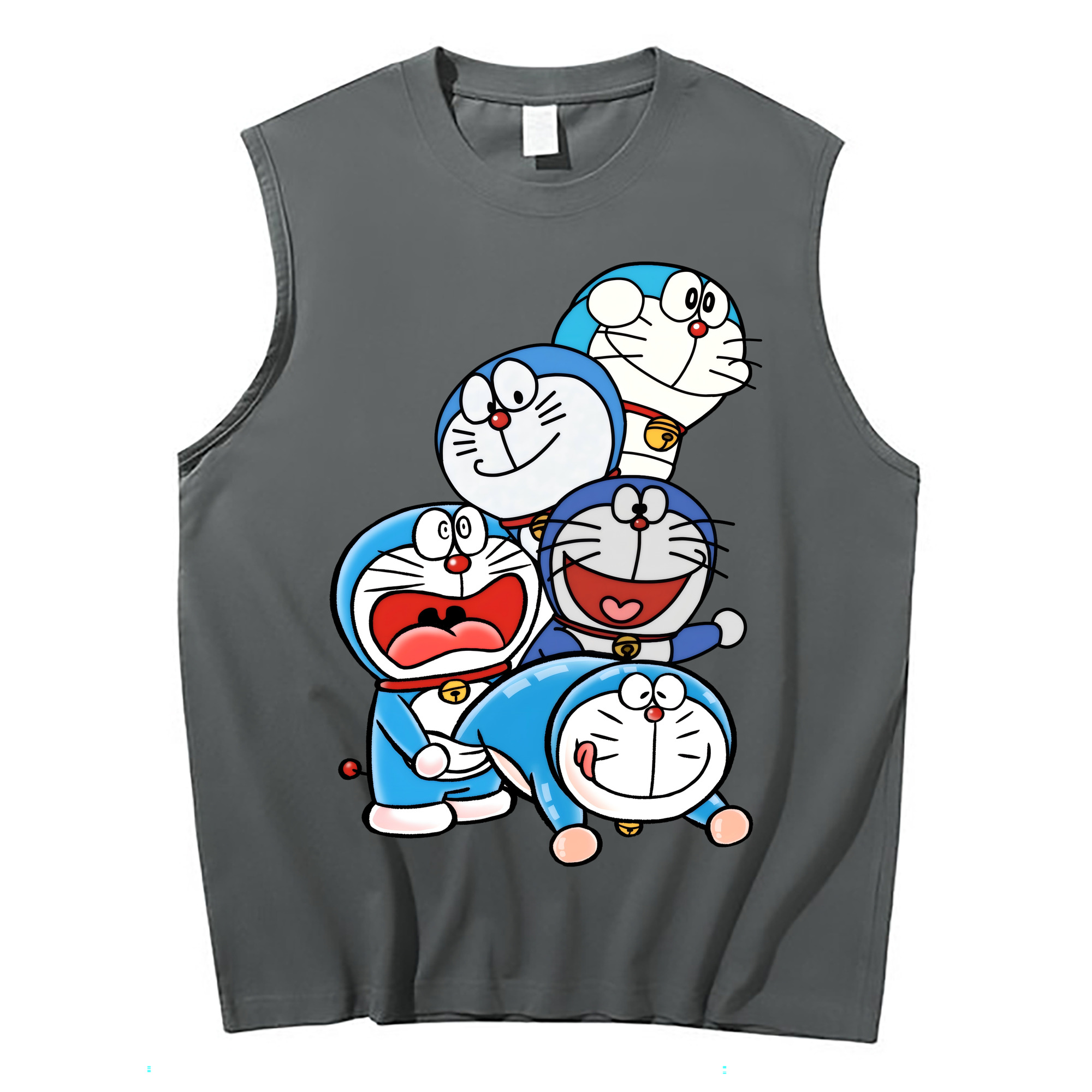 （画像用） ドラえもん Doraemon コットン100％タンクトップ（フロントプリント）